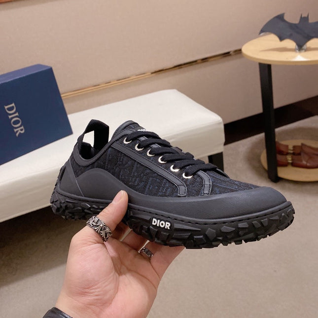CD B28 LOW SHOES BLACK JACQUARD