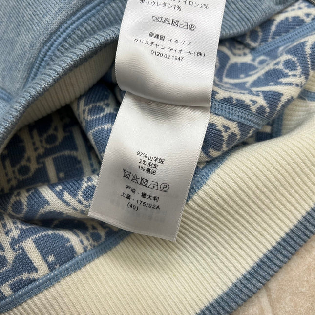 DIOR 25S HOODED ZIP-UP CARDIGAN 684