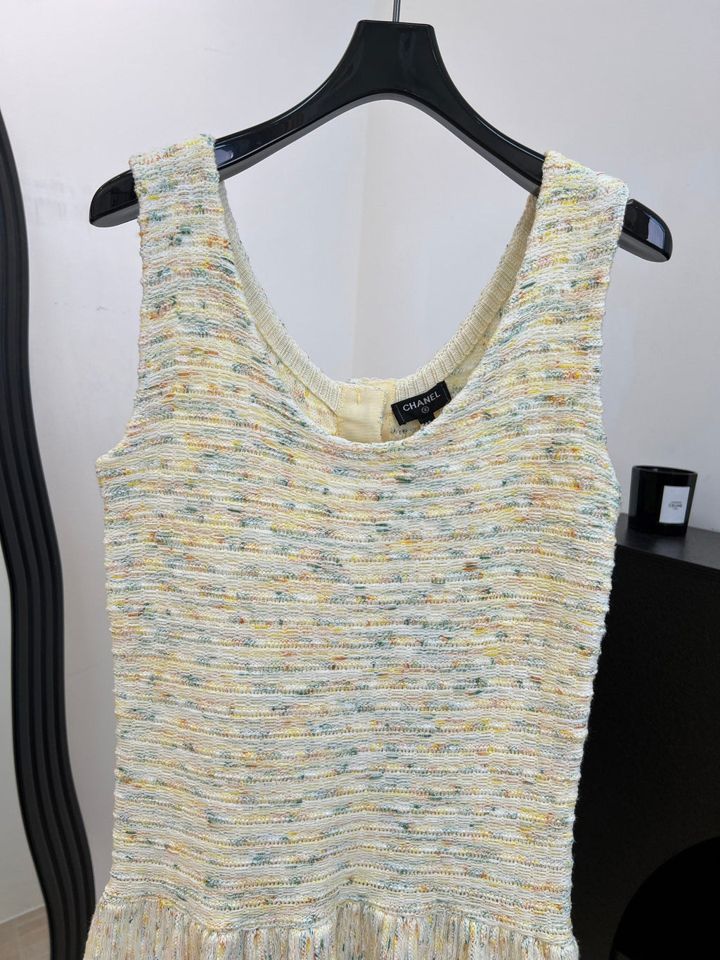 CHANEL 26S SLEEVELESS KNIT DRESS STYLE 1150
