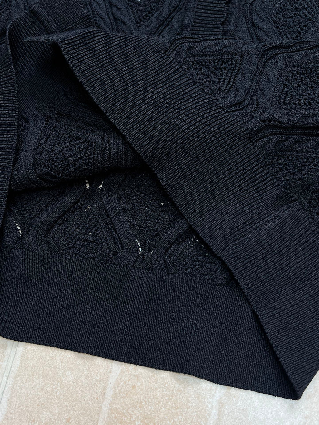CHANEL 26S SHORT-SLEEVE KNIT T-SHIRT 1413