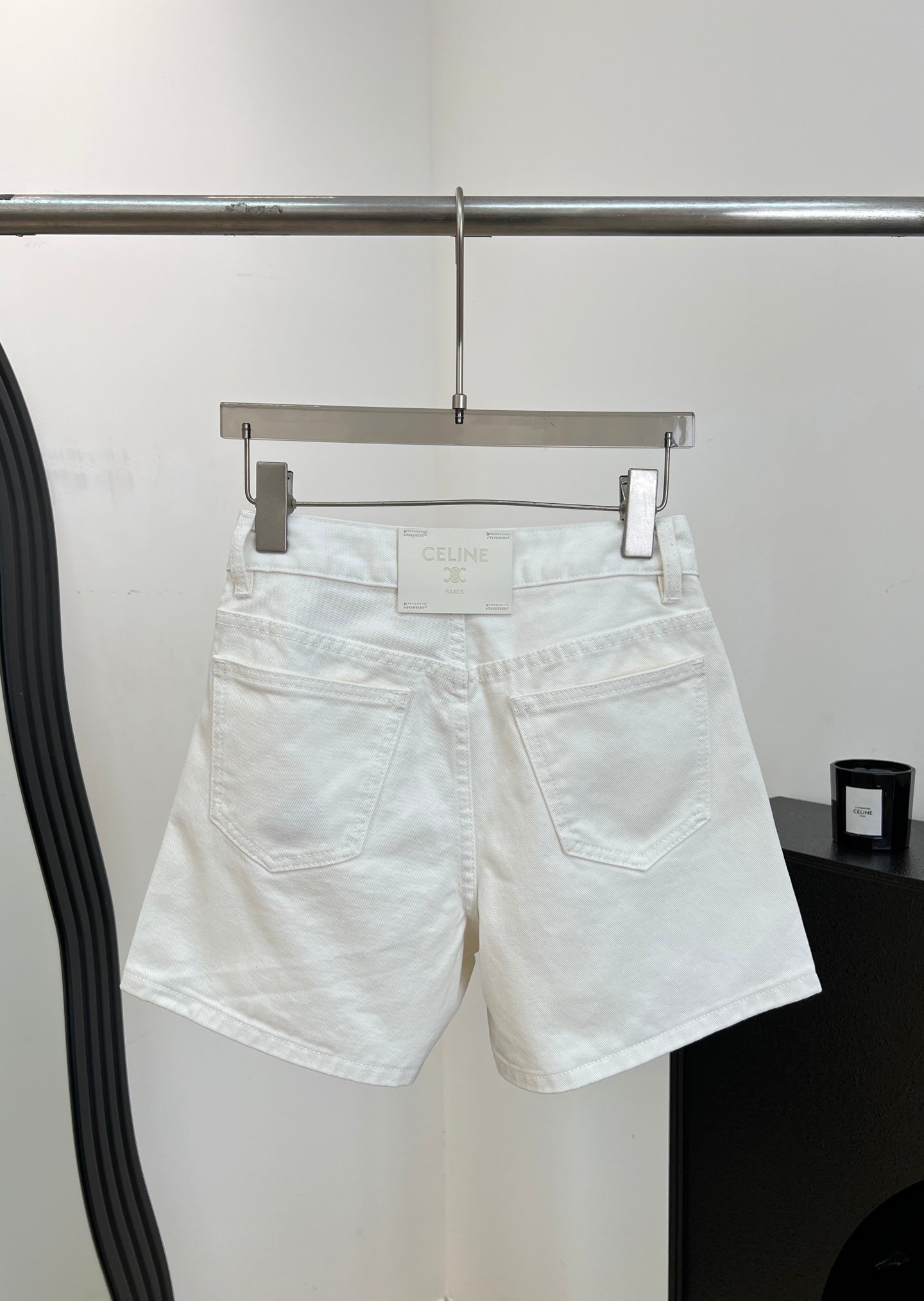 CELINE 26S DENIM SHORTS 397