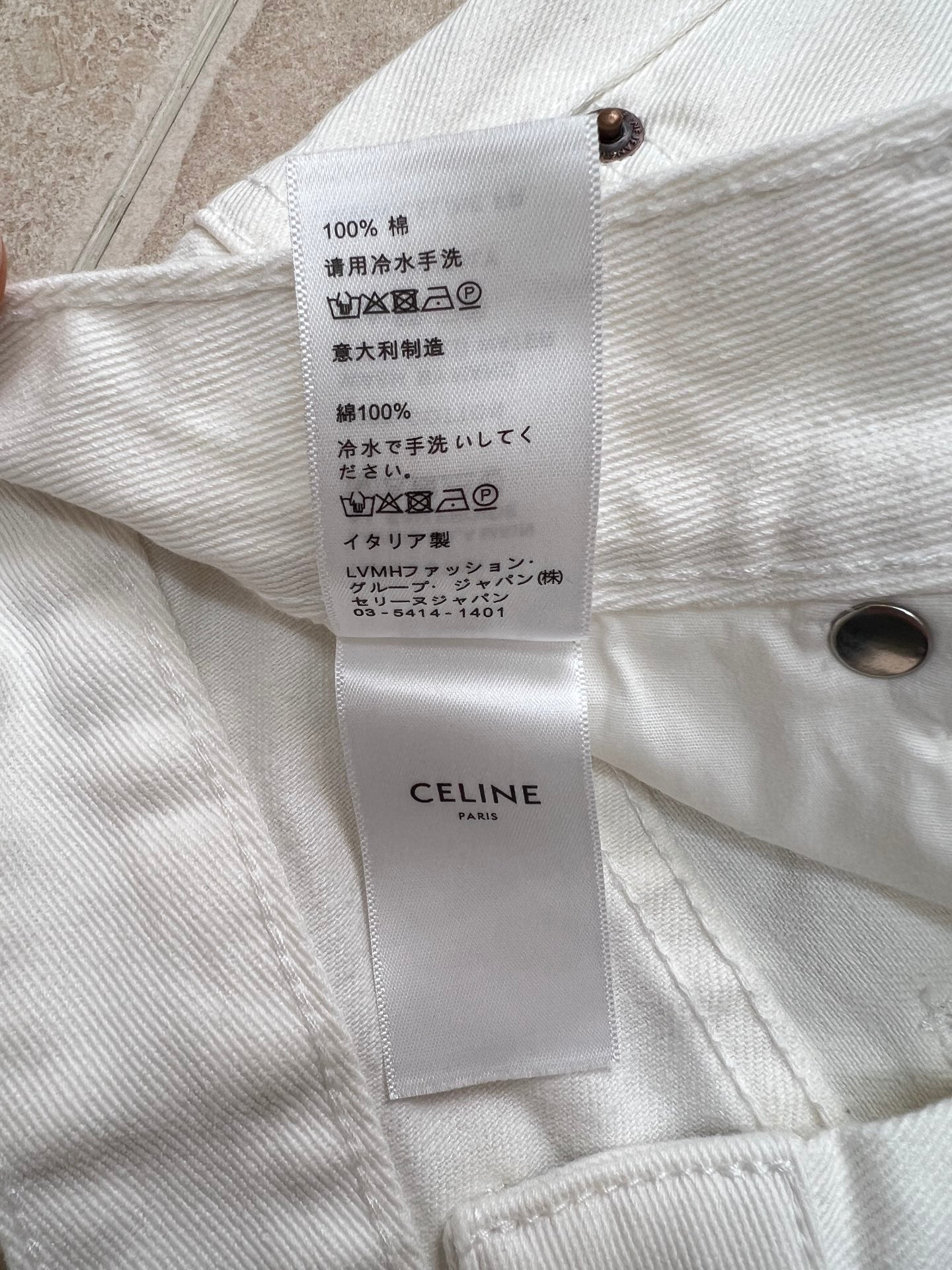 CELINE 26S DENIM SHORTS 397