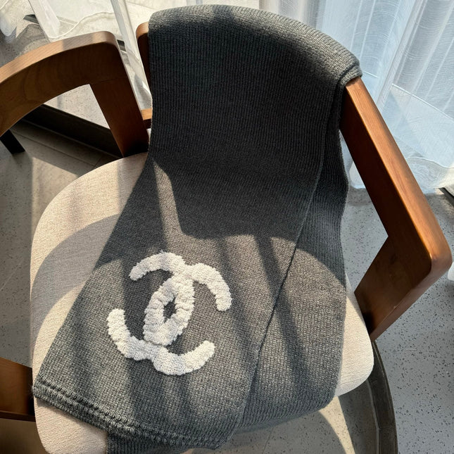 CHANEL 25S SCARF 170 CM IN CASHMERE 943790
