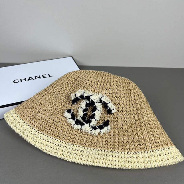 CHANEL 26S CROCHET BUCKET HAT 338096
