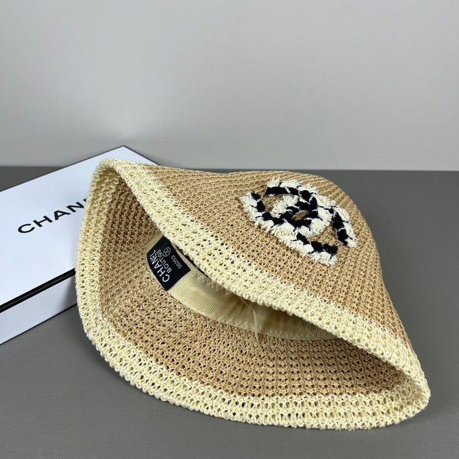 CHANEL 26S CROCHET BUCKET HAT 338096