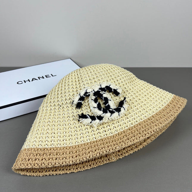 CHANEL 26S CROCHET BUCKET HAT 338097