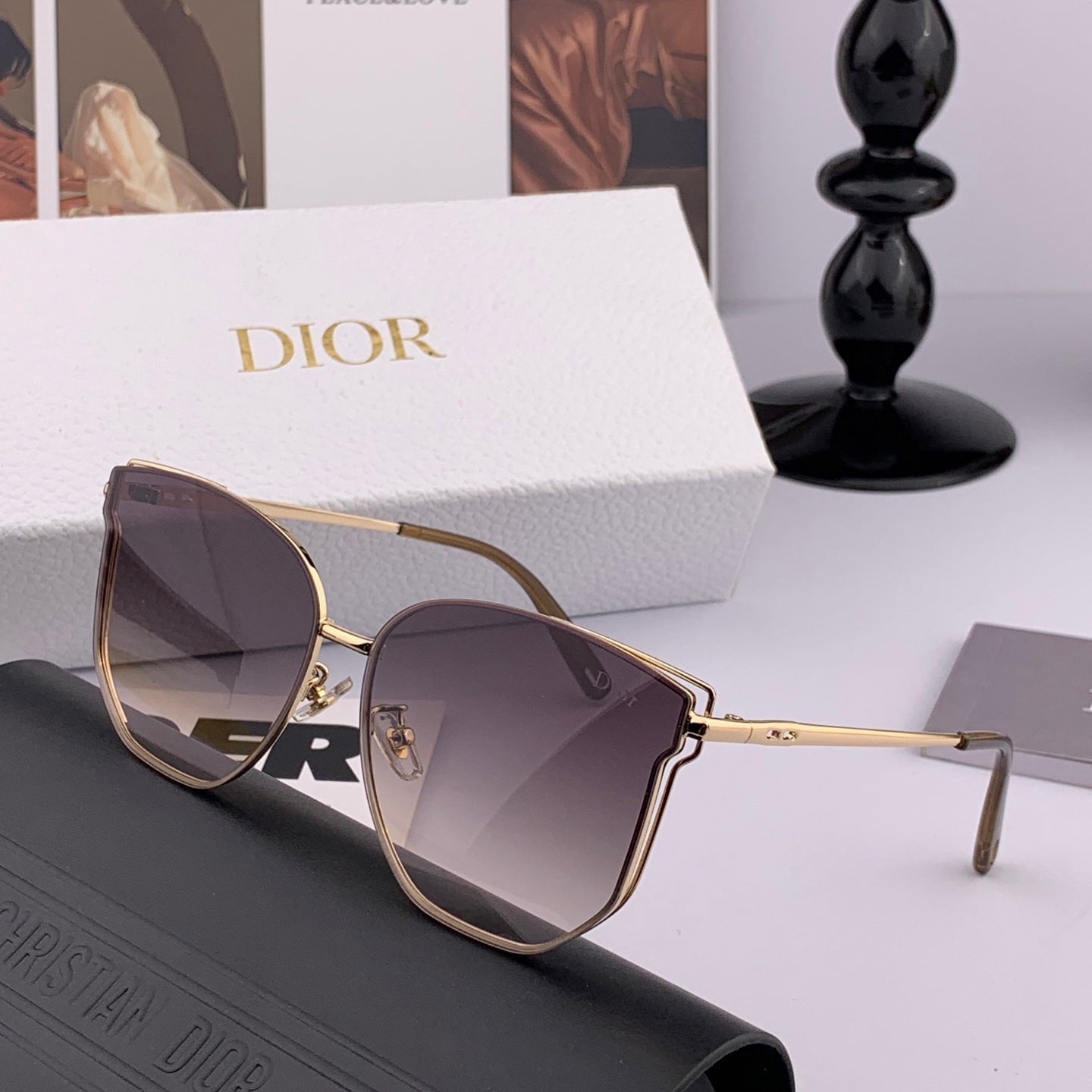 MONTAIGNE SUNGLASS CD4635 IN ACETATE