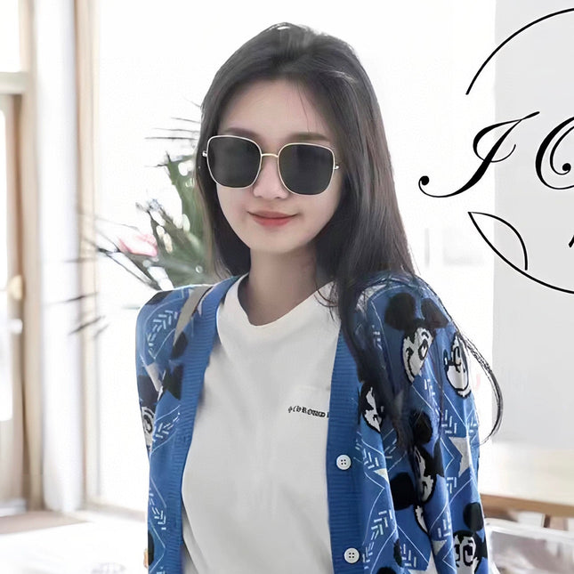 SQUARE FRAME SUNGLASSES G2322 IN METAL