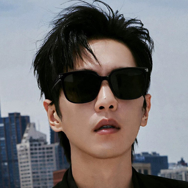 SQUARE FRAME SUNGLASSES G07711 IN ACETATE