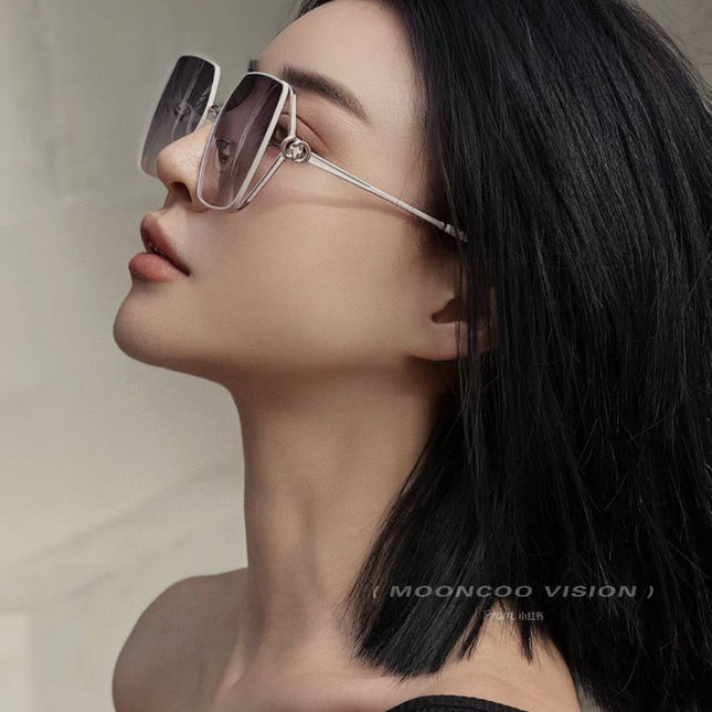SQUARE FRAME SUNGLASSES G9638 IN METAL