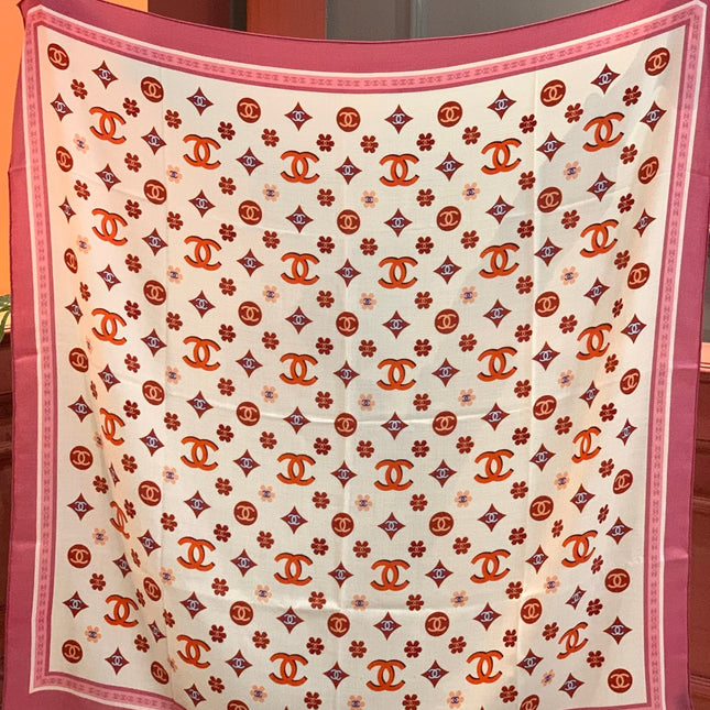 CHANEL 25S SCARF 140 IN CASHMERE 931507
