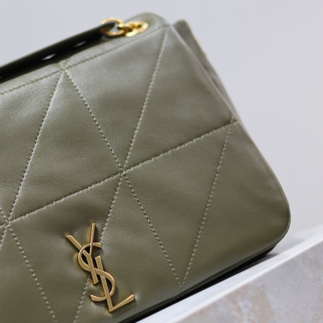 YSL 25S JAMIE 25 IN LIGHT MUSK LAMBSKIN GOLD HARDWARE