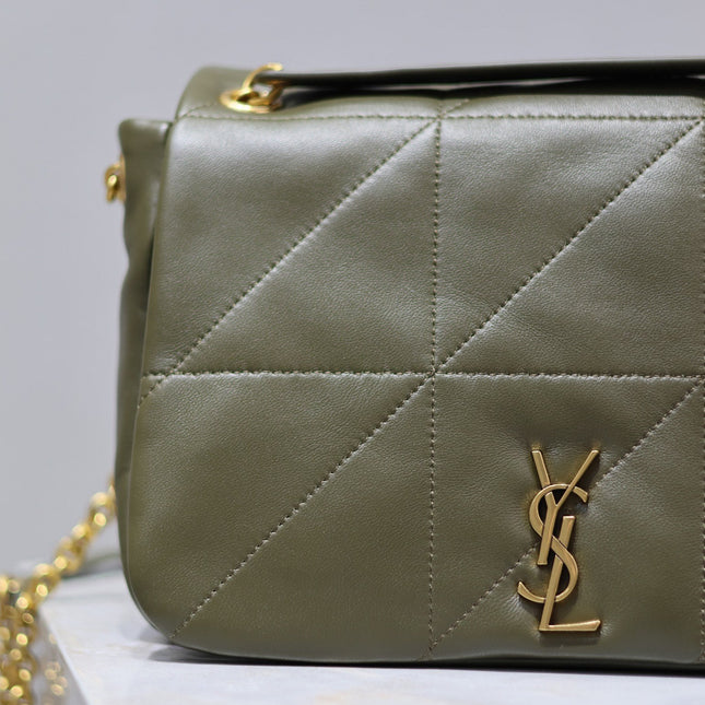 YSL 25S JAMIE 25 IN LIGHT MUSK LAMBSKIN GOLD HARDWARE