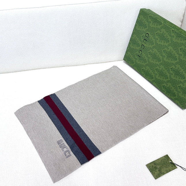 SCARF 180 CM IN HARBOR GRAY CASHMERE 398452