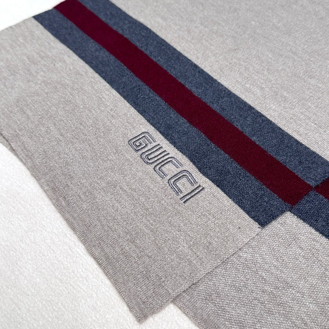 SCARF 180 CM IN HARBOR GRAY CASHMERE 398452