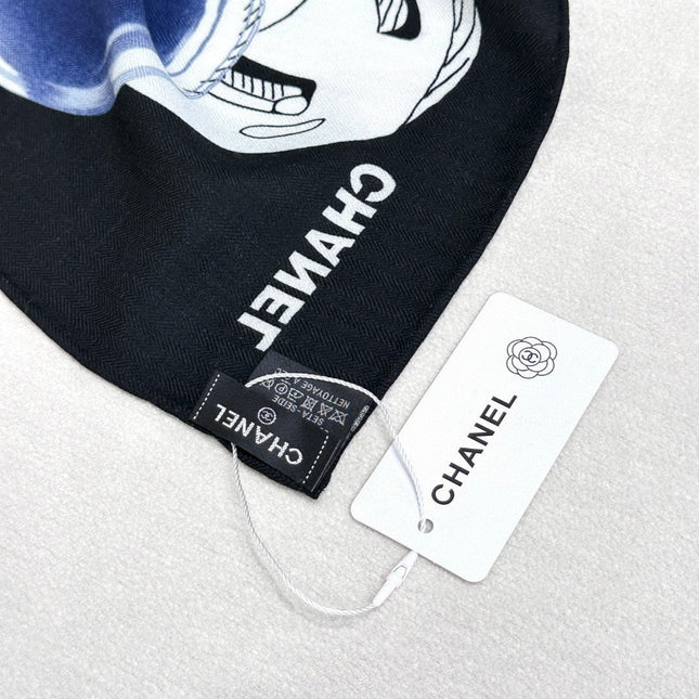 CHANEL 25S SCARF 140 IN CASHMERE 991917