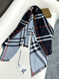 BURBERRY 26S SCARF 220CM IN SILK CASHMERE 303205