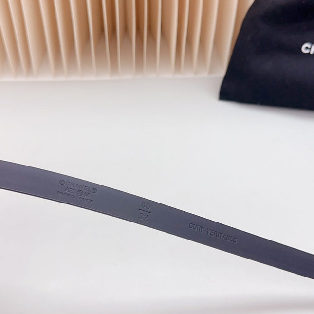 CC BELT 15 MM IN BRONZE BROWN SUEDE WITH GOLD HARDWARE