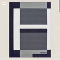 H RIVIERA BLANKET 200 CM IN NAVY BLUE WOOL AND CASHMERE 136856