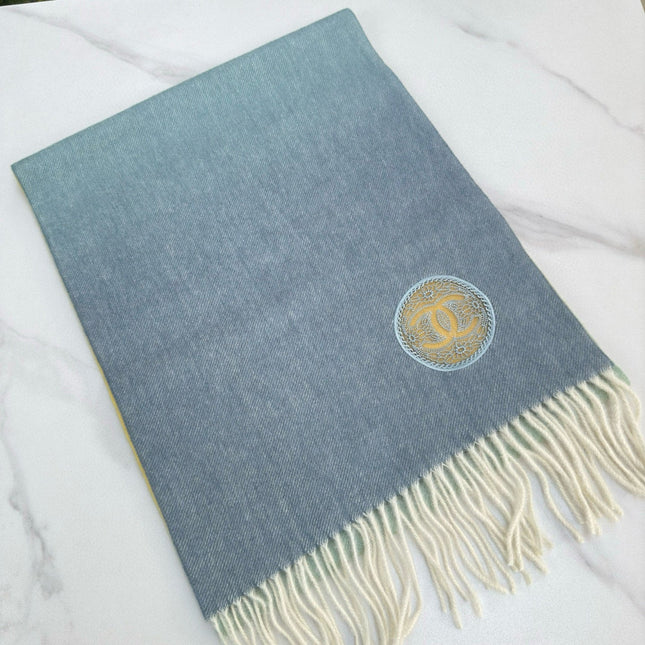 CHANEL 25S SCARF 180 IN CASHMERE 876135