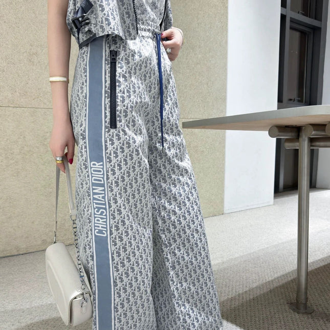 DIOR 25S JACQUARD PANTS 709