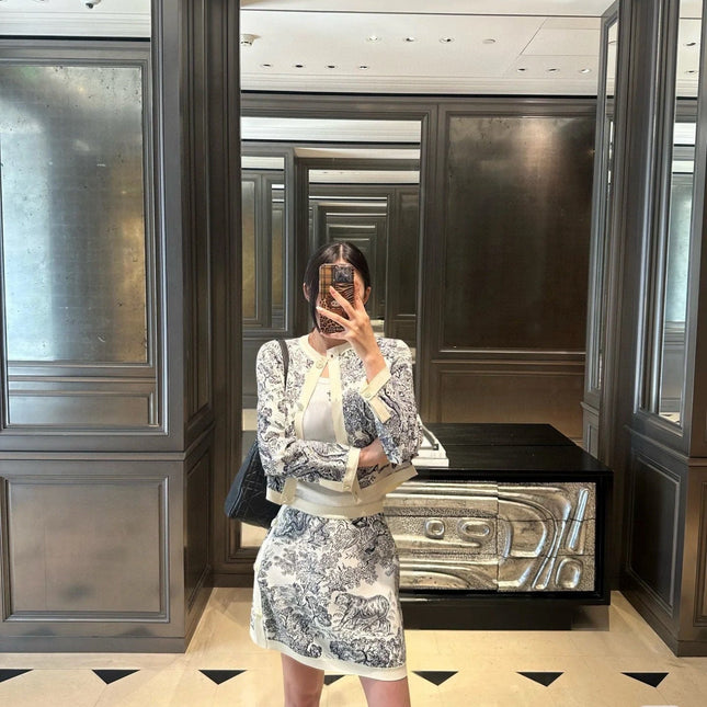 DIOR 25S SKIRT SET 702