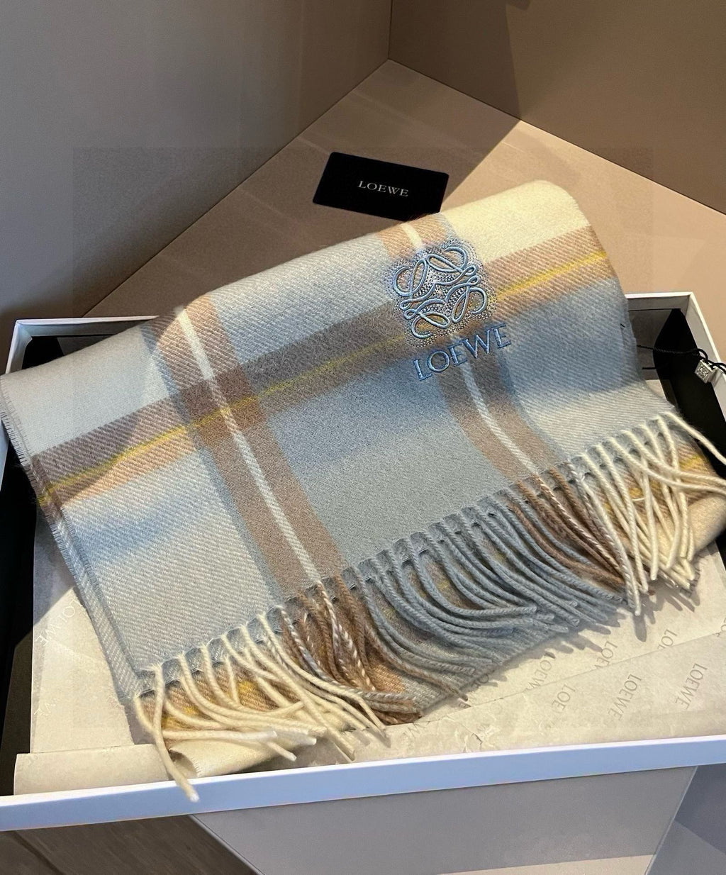 LOEWE 26S SCARF 180 IN CASHMERE 483537