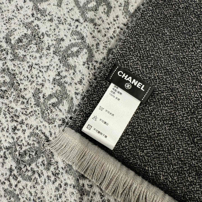 CHANEL 25S SCARF 185 CM IN CASHMERE 943078
