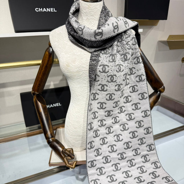 CHANEL 25S SCARF 185 CM IN CASHMERE 943078