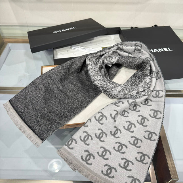 CHANEL 25S SCARF 185 CM IN CASHMERE 943078