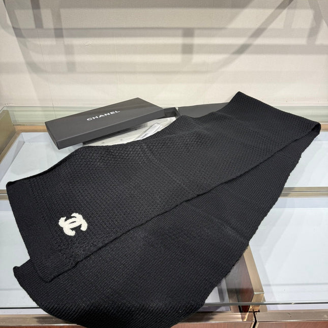 CHANEL 25S SCARF 175 CM IN  WOOL CASHMERE 943087
