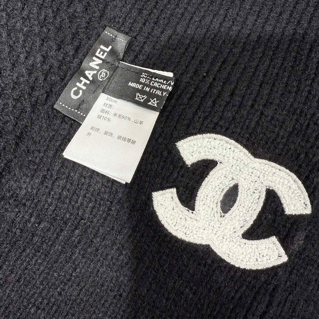 CHANEL 25S SCARF 175 CM IN  WOOL CASHMERE 943087