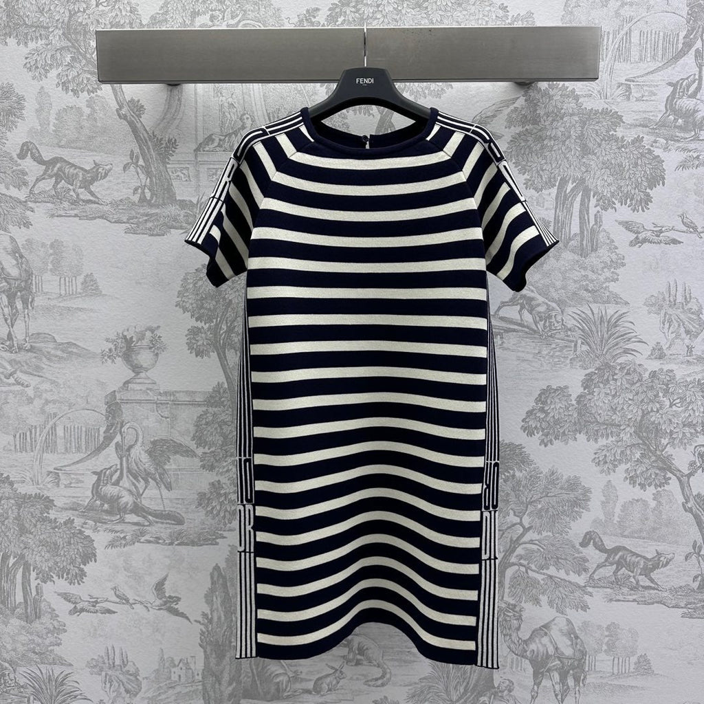 Dior 25 T-Shirt Dress Linen Silk 232019