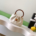 CHANEL 26S HAND BAG 12 IN IVORY WHITE LAMBSKIN GOLD HARDWARE