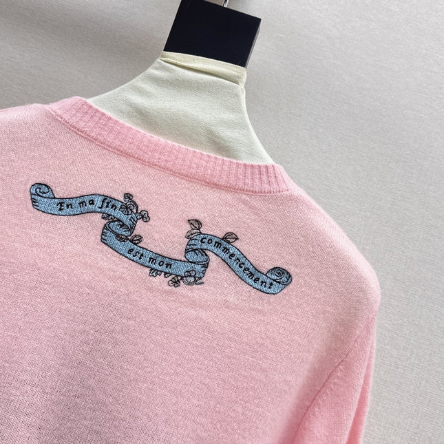DIOR 25S EMBROIDERED SWEATER 615