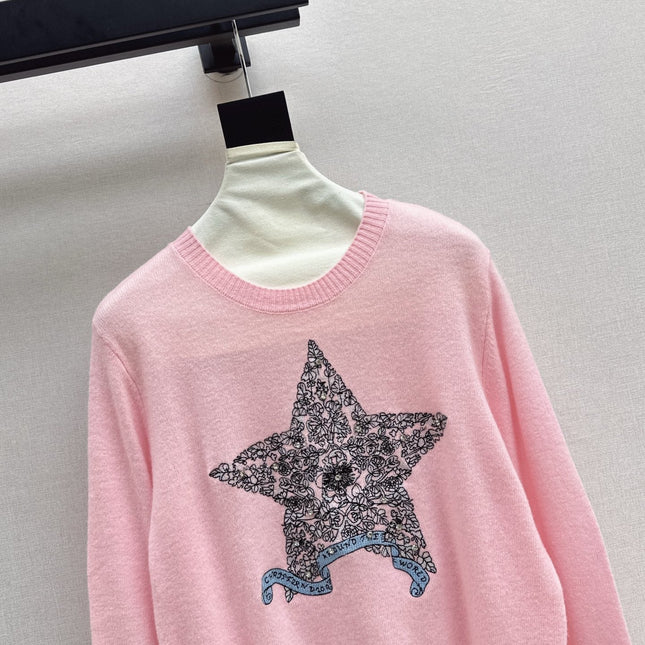 DIOR 25S EMBROIDERED SWEATER 615