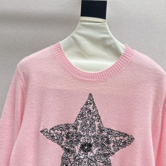 DIOR 25S EMBROIDERED SWEATER 615