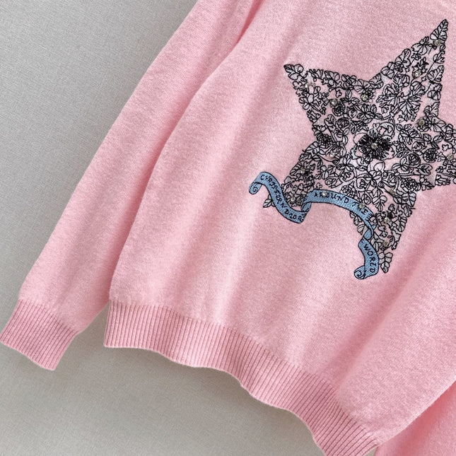 DIOR 25S EMBROIDERED SWEATER 615
