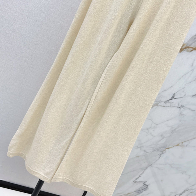 DIOR 25S WIDE-LEG CASHMERE PANTS 570