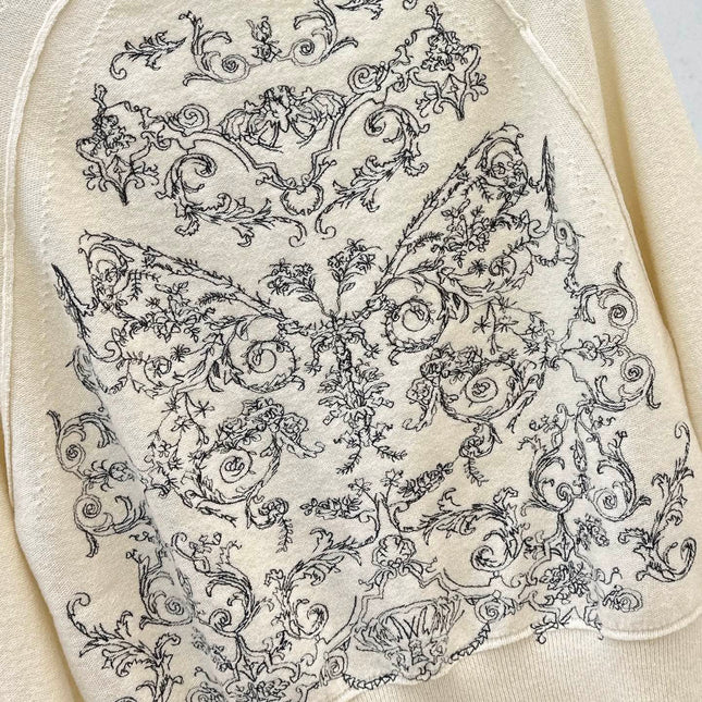 DIOR 25S FLORAL EMBROIDERED CASHMERE SWEATER 571