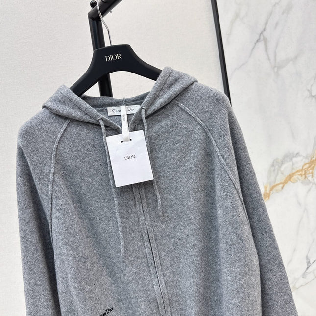 DIOR 25S FLORAL EMBROIDERED HOODIE 592