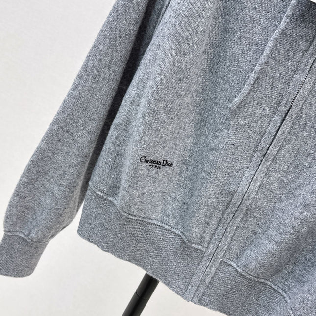 DIOR 25S FLORAL EMBROIDERED HOODIE 592