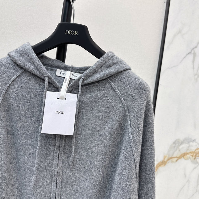 DIOR 25S FLORAL EMBROIDERED HOODIE 592