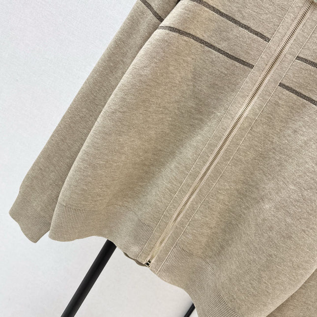 DIOR 25S ZIP-UP KNIT JACKET 544