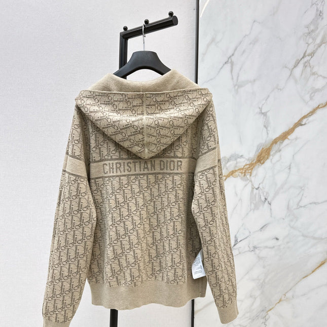 DIOR 25S ZIP-UP KNIT JACKET 544