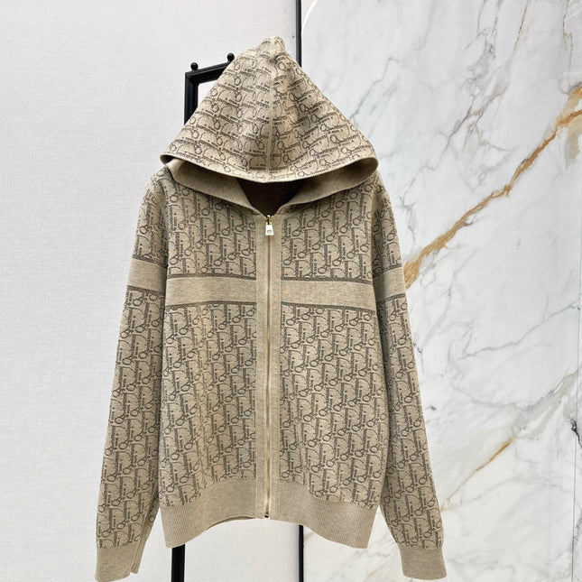 DIOR 25S ZIP-UP KNIT JACKET 544