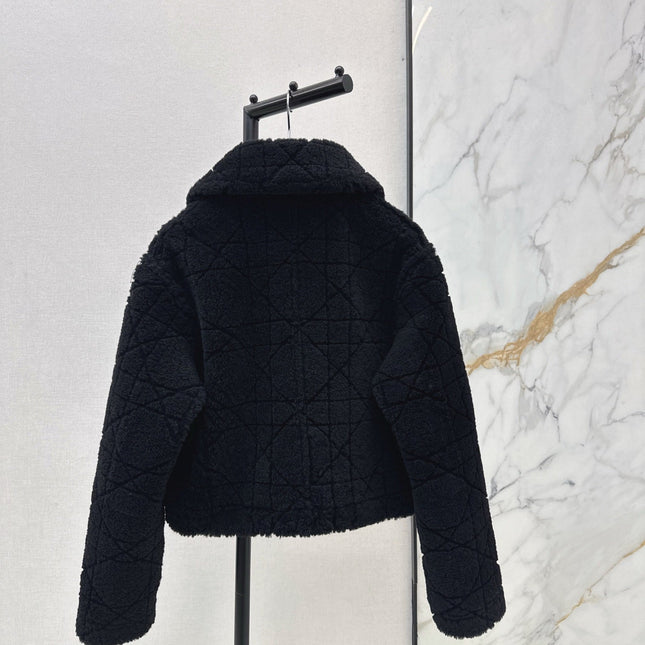 DIOR 25S SHERPA-COLLAR JACKET 542