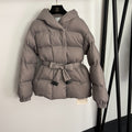 MAX MARA 25S LONG-SLEEVE COTTON HOODED JACKET 221