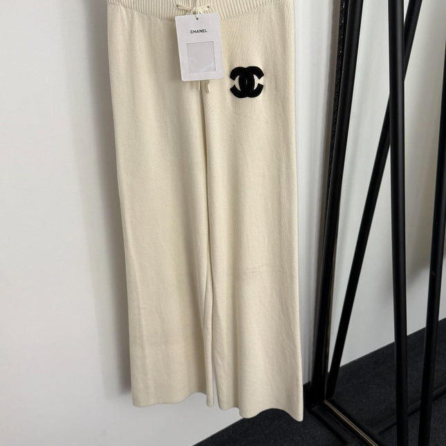 CHANEL 25S KNIT PANTS ELASTIC WAIST 568