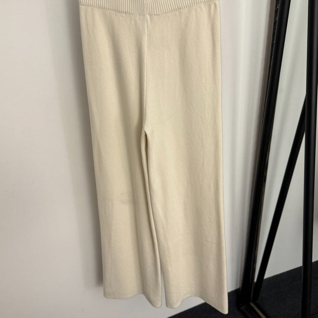 CHANEL 25S KNIT PANTS ELASTIC WAIST 568